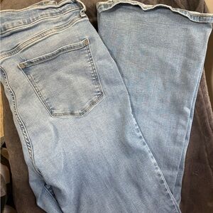 a.n.a Light Blue Flare Jeans